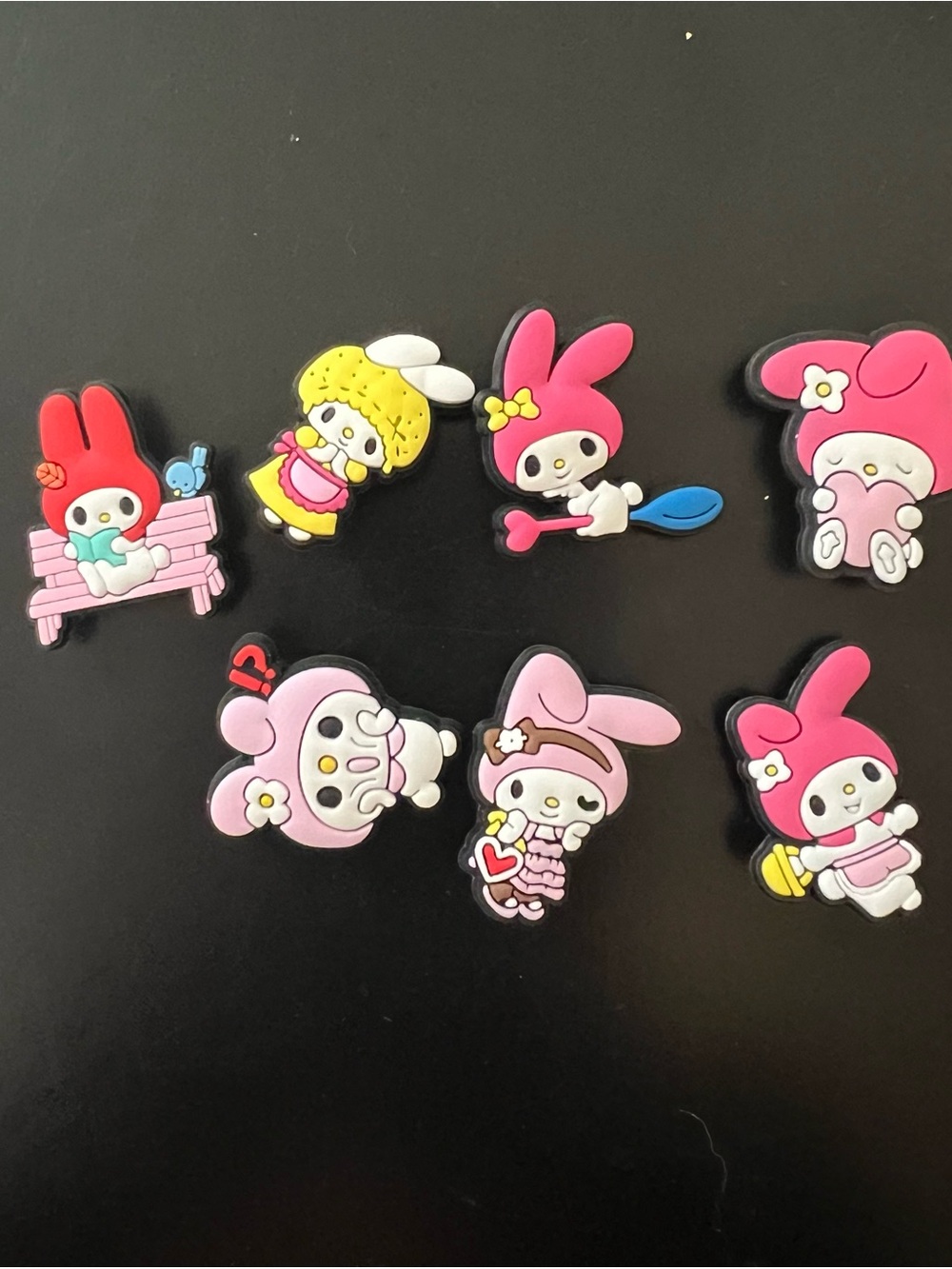 My Melody Rubber Croc Charms